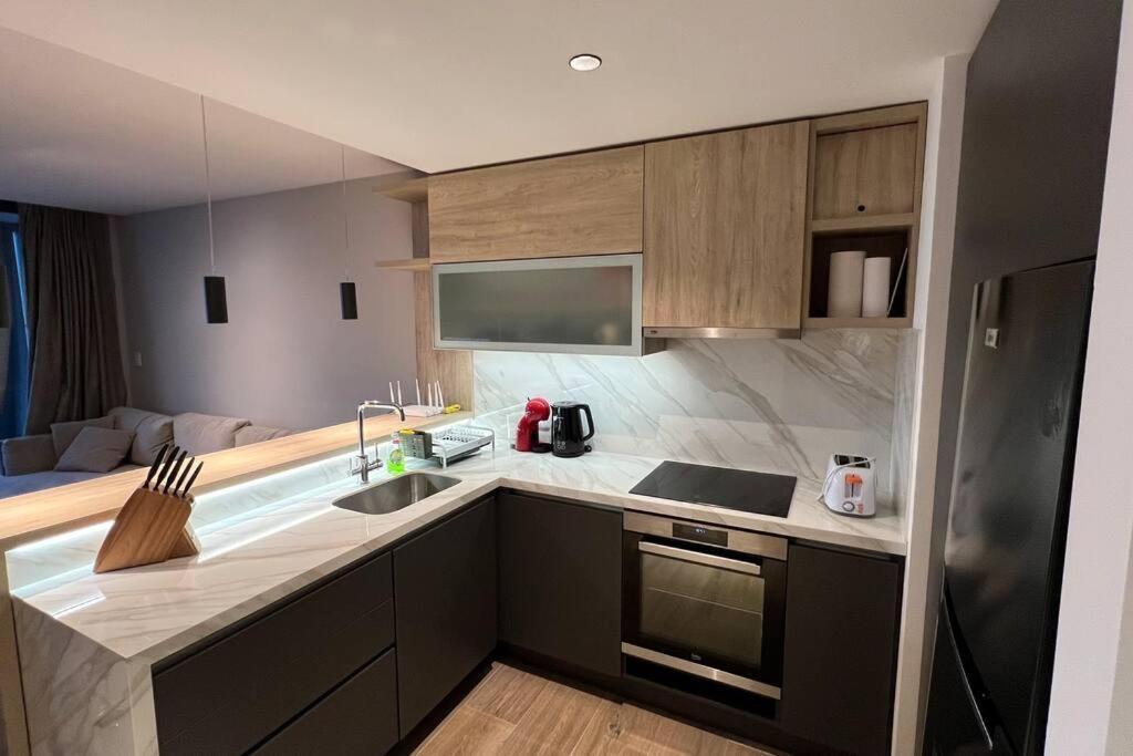푼타델에스테 Apartamento Moderno Con Excelente Vista Al Puerto 아파트 외부 사진